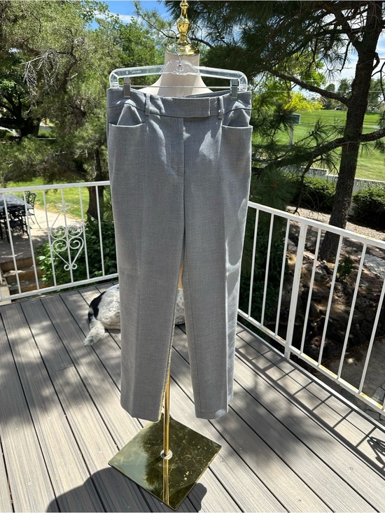 LOFT Pants - LOFT Light Gray Tailored Dress Pants